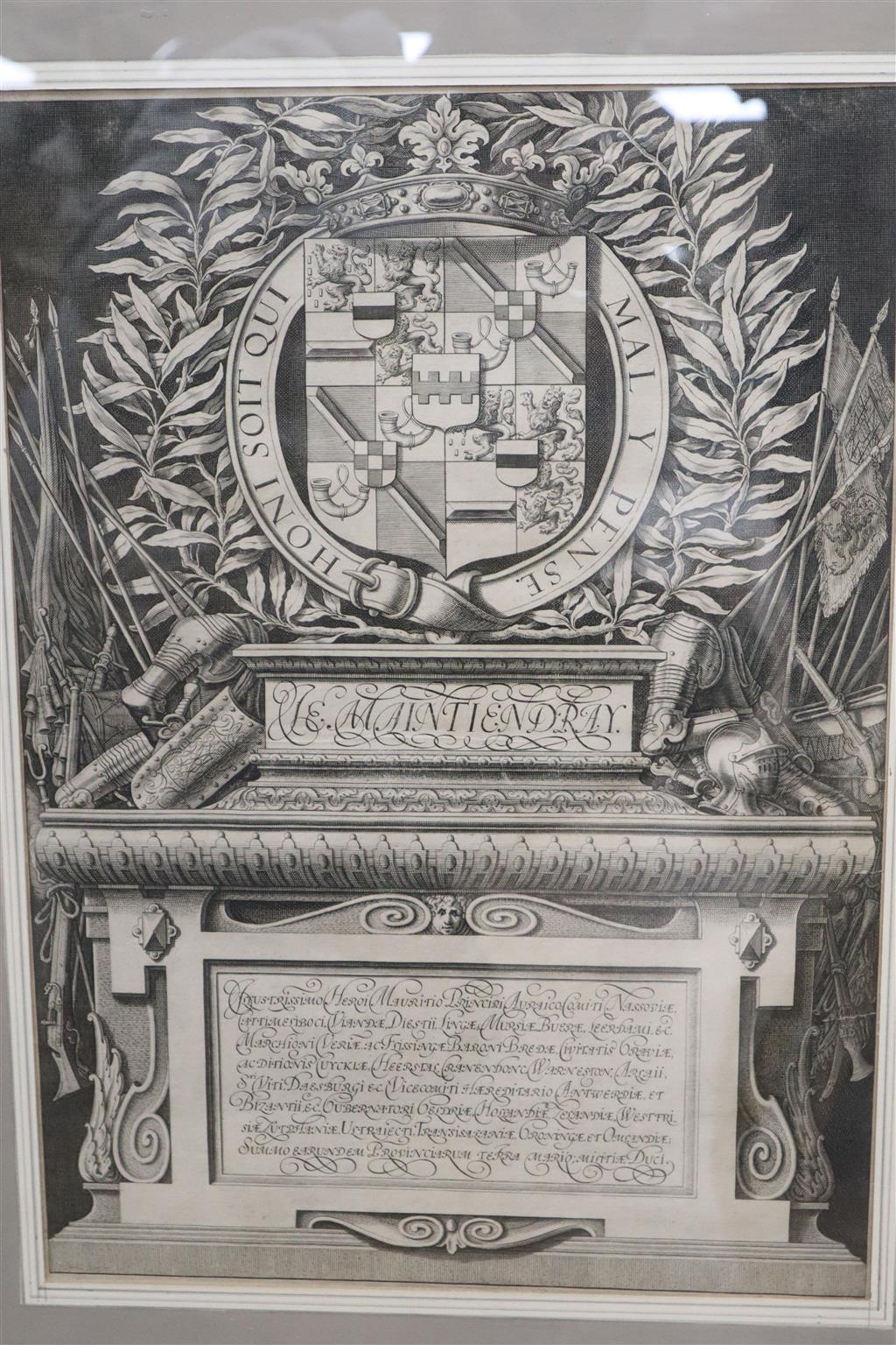 Piranesi, pair of engravings, Studies of classical urns, 72 x 44cm approx., a pair of studies of Apollo and Venus, 52 x 40cm, a pair of